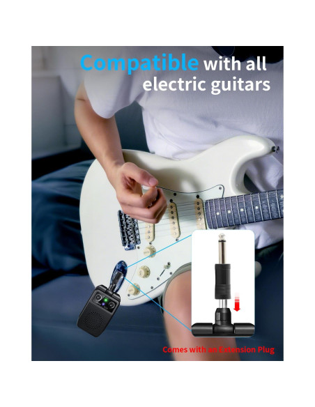 Amplificador de guitarra JOYO JA-05G 5W portátil Bluetooth 4 efectos