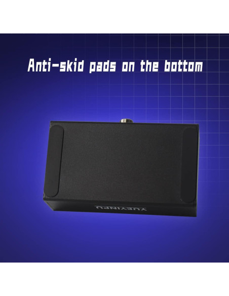 Pedal Interruptor Doble Retención Aslin Dane K11-01 con Cable TRS