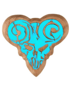 Pua de Guitarra Knc Picks Tenacious D Aqua Madera Nogal