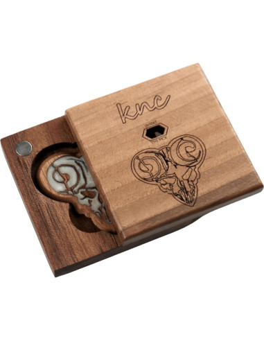 Pua de Guitarra Knc Picks Tenacious D Aqua Madera Nogal