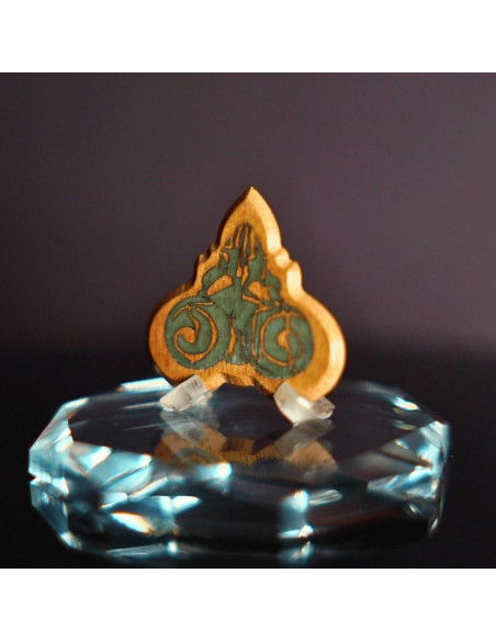 Pua de Guitarra Knc Picks Tenacious D Aqua Madera Nogal