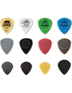 Púas de Guitarra Jim Dunlop PVP118 - Variedad Shred 12 Piezas 2