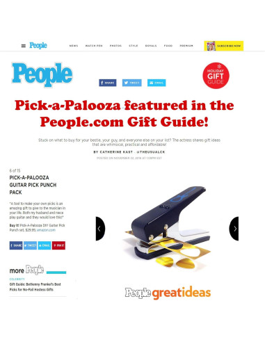 Fabricador de Púas de Guitarra Pick-a-Palooza con Caja