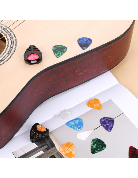 Soporte Adhesivo para Púas de Guitarra Styquenzer - 18 Púas