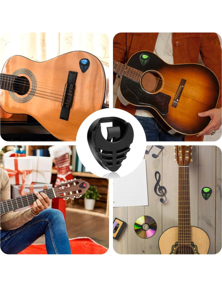 Soporte Adhesivo para Púas de Guitarra Styquenzer - 18 Púas