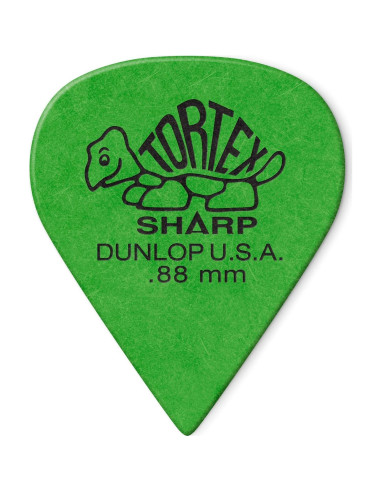 Púas de Guitarra Dunlop Tortex Sharp - Paquete de Variedad 12 Unidades