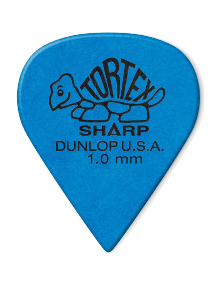 Púas de Guitarra Dunlop Tortex Sharp - Paquete de Variedad 12 Unidades