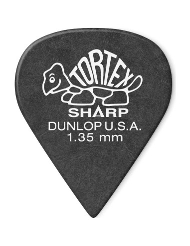 Púas de Guitarra Dunlop Tortex Sharp - Paquete de Variedad 12 Unidades