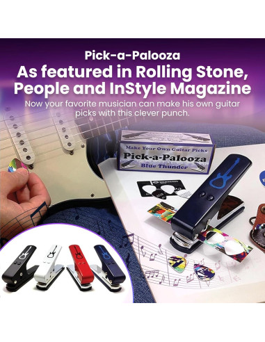 Kit de Punch para Púas de Guitarra Pick-a-Palooza - Negro