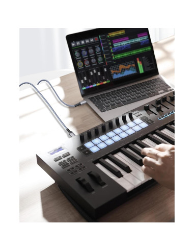 Cable USB C a B 1.83 m Ruaeoda para impresora y escáner