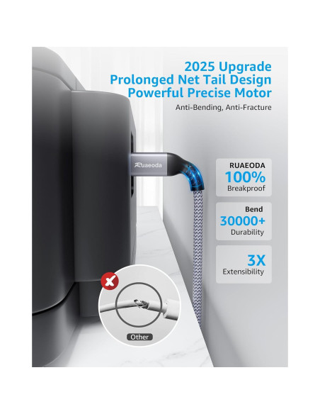 Cable USB C a B 1.83 m Ruaeoda para impresora y escáner