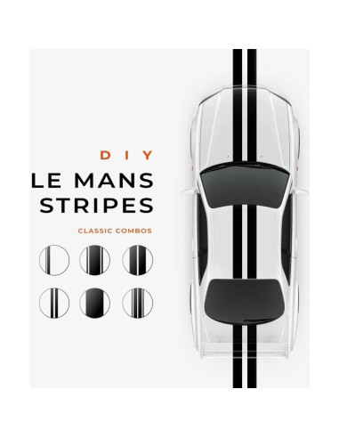 Cinta Adhesiva Vinilo Brillante VViViD 3" x 6.1m Negro Piano