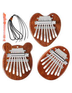 Kalimba Mini de 8 Teclas EASTROCK con Estuche y Colgante
