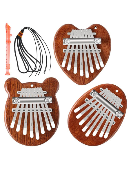 Kalimba Mini de 8 Teclas EASTROCK con Estuche y Colgante