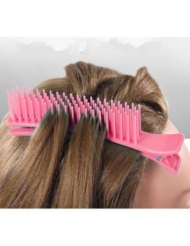 4 Clips de Sujeción para Cabello Hongtu - Estilizado y Corte