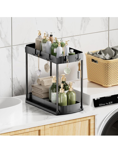 Organizador Bajo Fregadero Sthumsup 2 Niveles Expandible