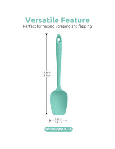 Juego de Espátulas de Silicona U-Taste 3 Piezas Grado Alimenticio 2