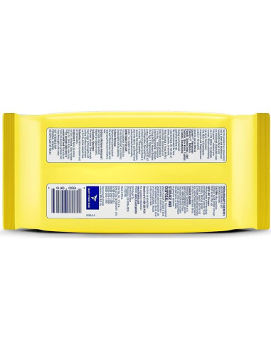 Toallitas Desinfectantes Lysol 80 Unidades Flor de Limón