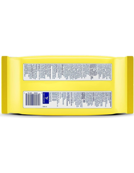 Toallitas Desinfectantes Lysol 80 Unidades Flor de Limón
