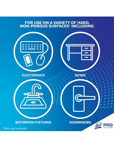 Toallitas Desinfectantes Lysol 80 Unidades Flor de Limón