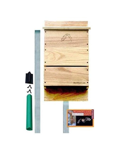 Casa para Murciélagos BestNest con Poste Telescópico, 85 Murciélagos