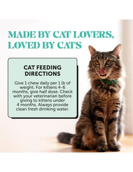 Bocados Dentales para Gatos Pet Honesty - 30 Días, Aliento Fresco