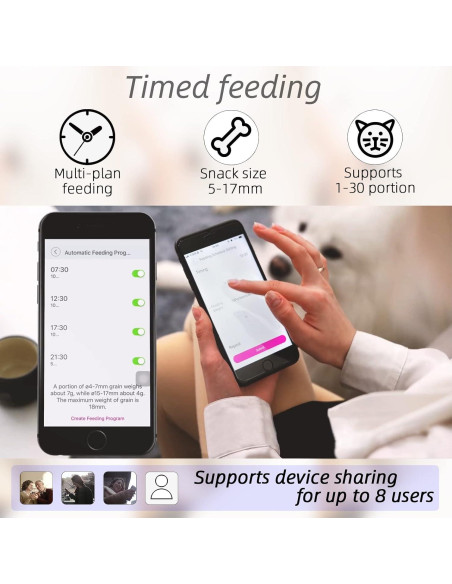 Alimentador Automático Grande Skymee B20 Pro 5G 8L con Cámara HD