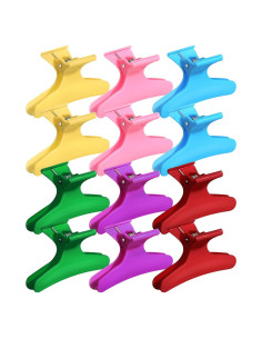 Clips de Pelo Mariposa Ondder 12 Piezas Antideslizantes