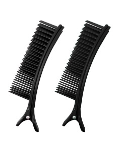Clips de Sujeción para Cabello Colortrak - 2 Unidades, Negro