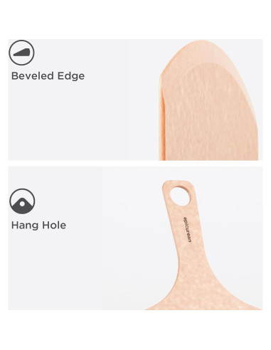 Paleta de Pizza Epicurean 43x25 cm Natural Doble Cara