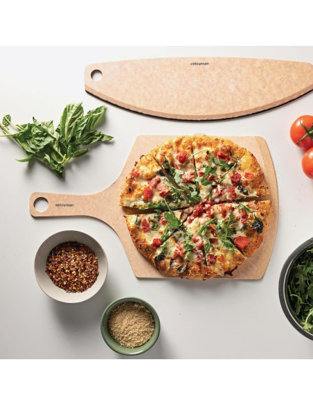 Paleta de Pizza Epicurean 43x25 cm Natural Doble Cara