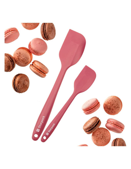 Juego de Espátulas de Silicona StarPack - 2 Pcs - Resistente al Calor 315C