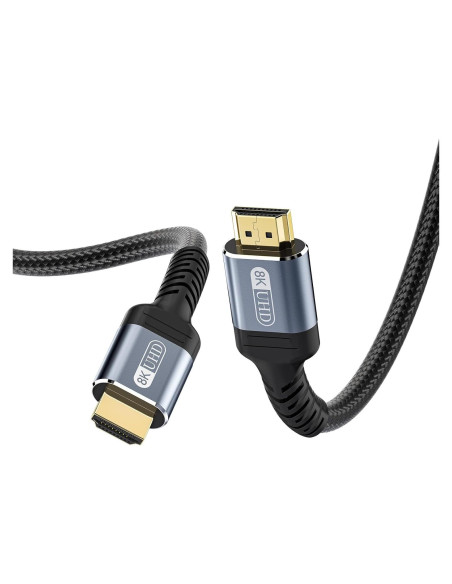 Cable HDMI 2.1 Fibopitcal 1.8m Ultra Alta Velocidad 48Gbps