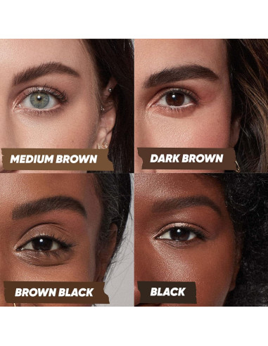 Gel Tinte para Cejas Kosas 3.54 ml Negro - Vegano y Limpio