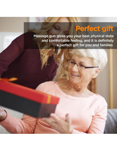 Pistola de Masaje MECOC MMG-3 12V Portátil 10 Cabezas 30 Velocidades
