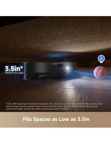 Aspiradora Robot DREAME X50 Ultra con Auto-Vaciado 20,000Pa