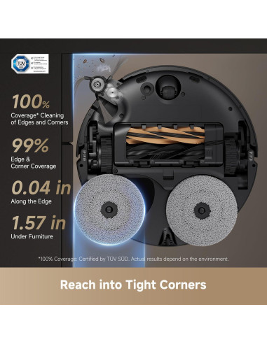 Aspiradora Robot DREAME X50 Ultra con Auto-Vaciado 20,000Pa