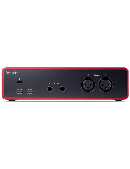 Interfaz de Audio USB Focusrite Scarlett 2i2 Studio + Waves Musicians 2