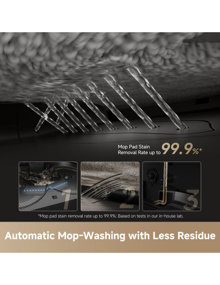 Aspiradora Robot DREAME X50 Ultra con Auto-Vaciado 20,000Pa