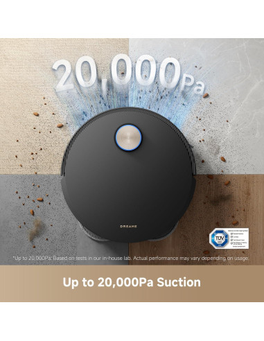 Aspiradora Robot DREAME X50 Ultra con Auto-Vaciado 20,000Pa