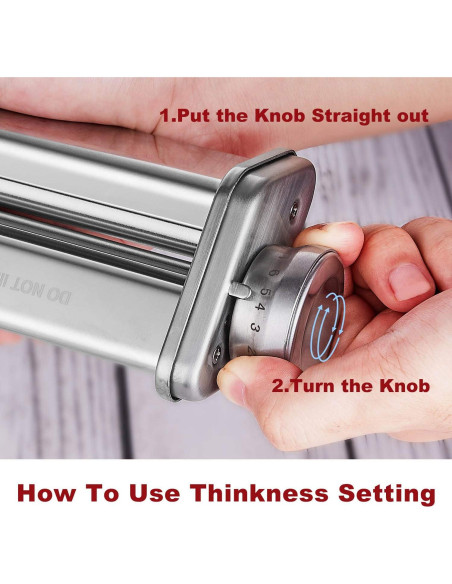 Accesorio rodillo de pasta GVODE para batidora KitchenAid