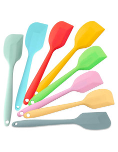 Set de 8 Espátulas de Silicona KAKAMINA 28 cm Antiadherentes