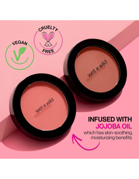 Rubor en Polvo Wet n Wild Cama de Rosas 5.97g - Cruelty-Free