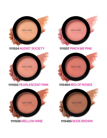 Rubor en Polvo Wet n Wild Cama de Rosas 5.97g - Cruelty-Free