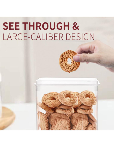 Contenedores de Almacenamiento Hermético PRAKI 10PCS 5.2L