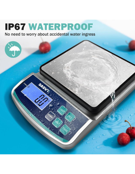 Balanza de Laboratorio Digital SASVY 5000g x 0.1g Precisión