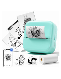 Impresora de Etiquetas Térmica WCZ M02X Mini Portátil Bluetooth