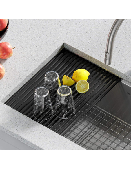 Estante de Secado de Platos KRAUS KRM-11AQ Aqua 42.86x30.48 cm