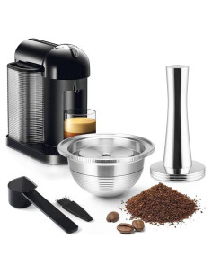 Cápsula de Café Reutilizable BENFUCHEN Acero Inoxidable 80ML