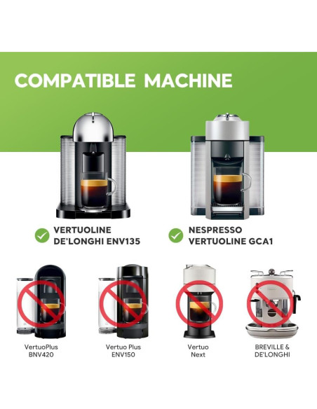 Cápsula de Café Reutilizable BENFUCHEN Acero Inoxidable 80ML